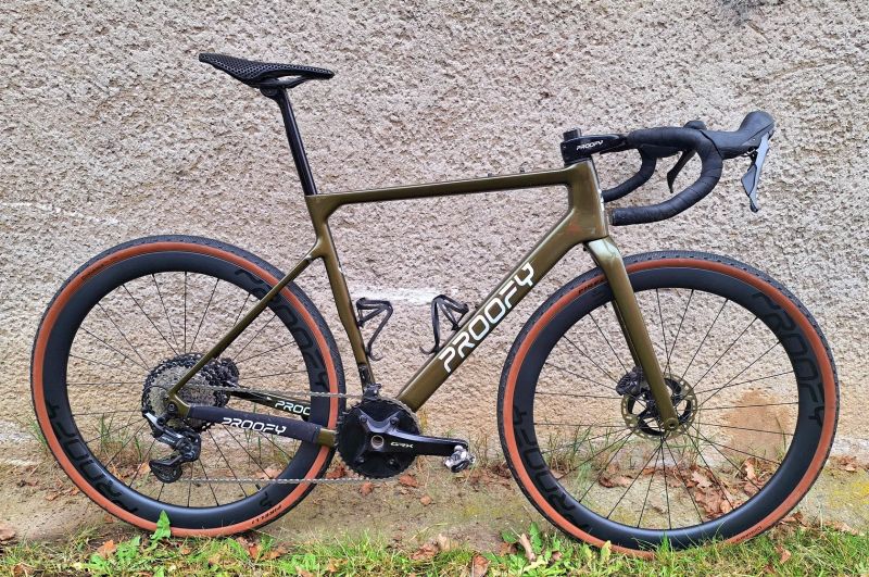 Proofy Gunny karbonový gravel Top stav