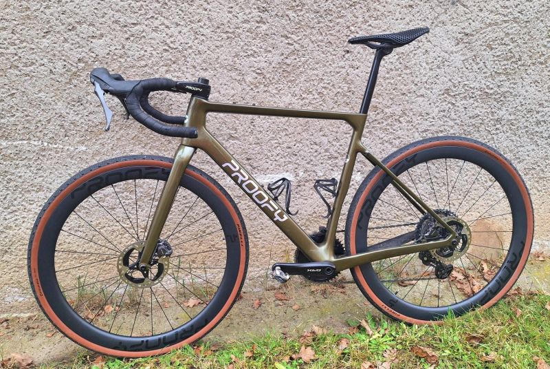 Proofy Gunny karbonový gravel Top stav