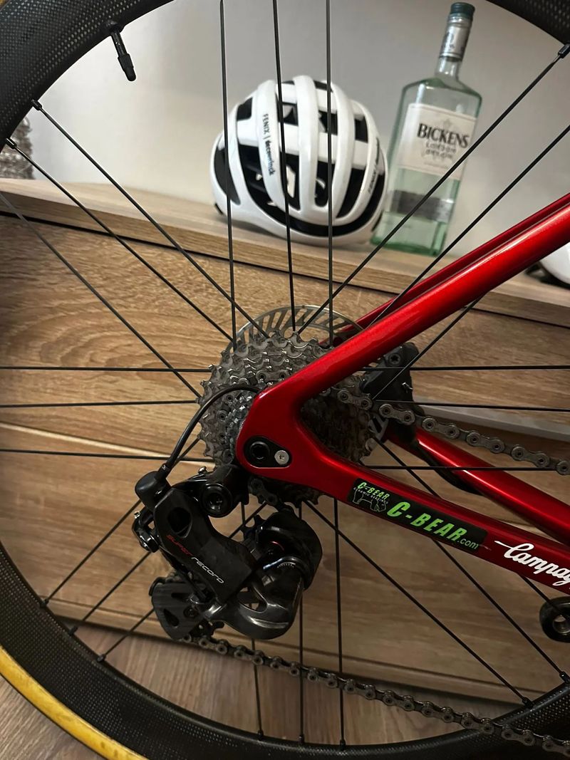 Ridley Noah Fast, Campagnolo Record EPS 12s, vel M.