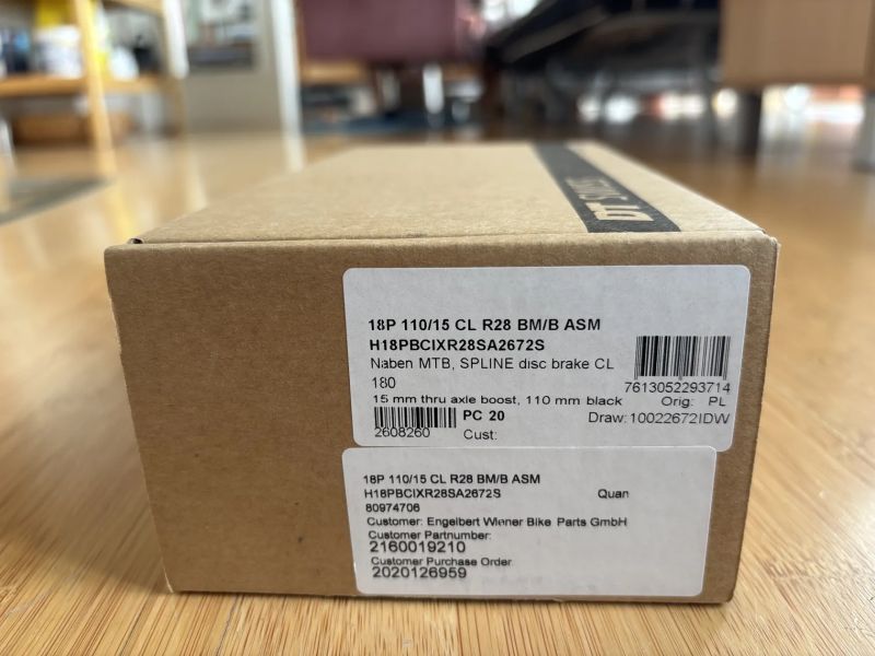 MTB náboj DT Swiss 180 Boost