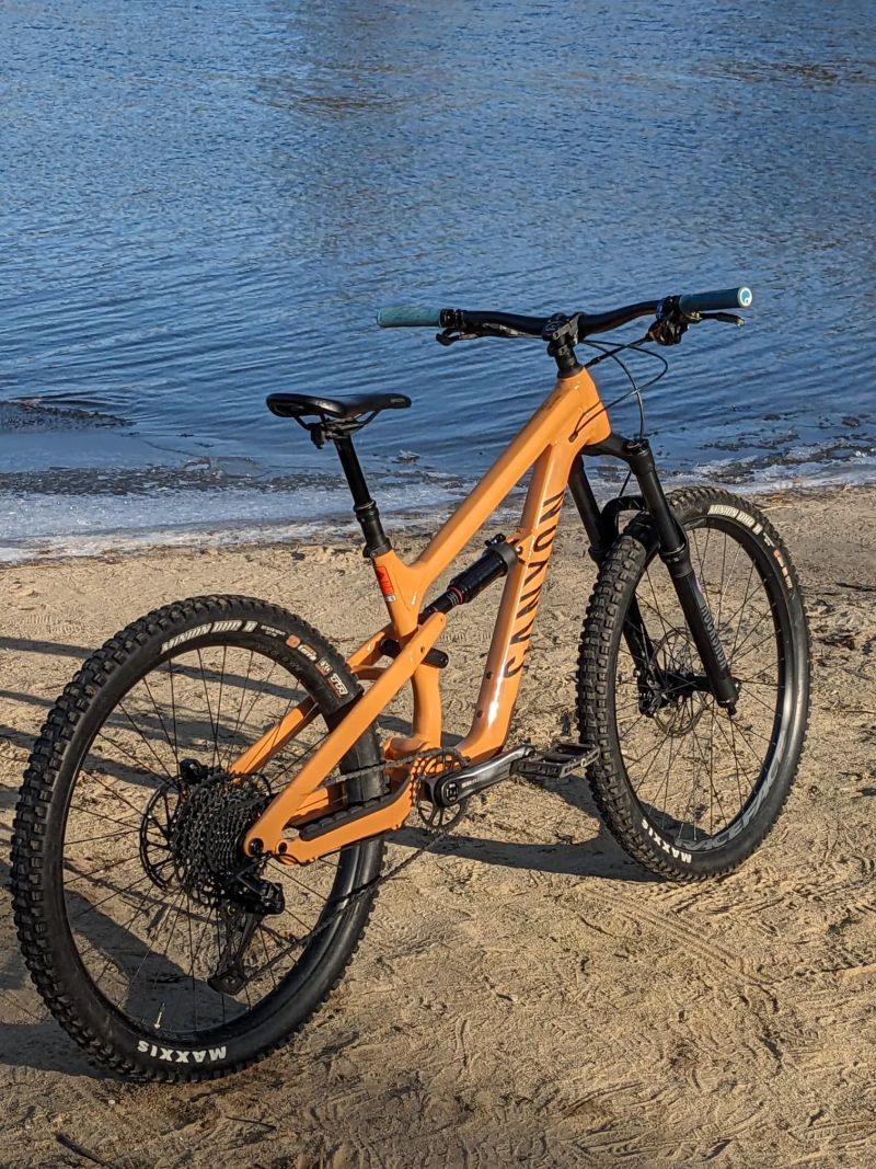 Canyon Spectral 5", vel S", 27,5", zdvihy 150mm/150mm", nový rám"