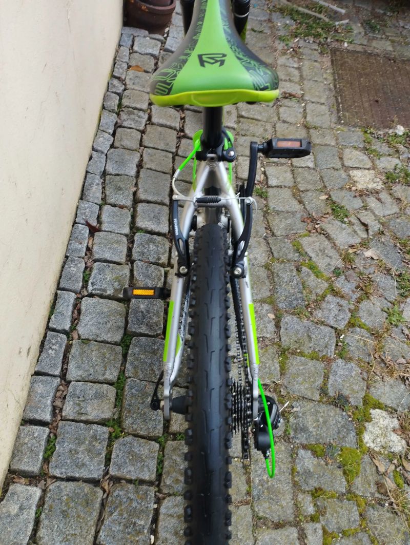 dětské kolo Rock Machine Surge 24, pro děti s výškou 115-155cm+dárek