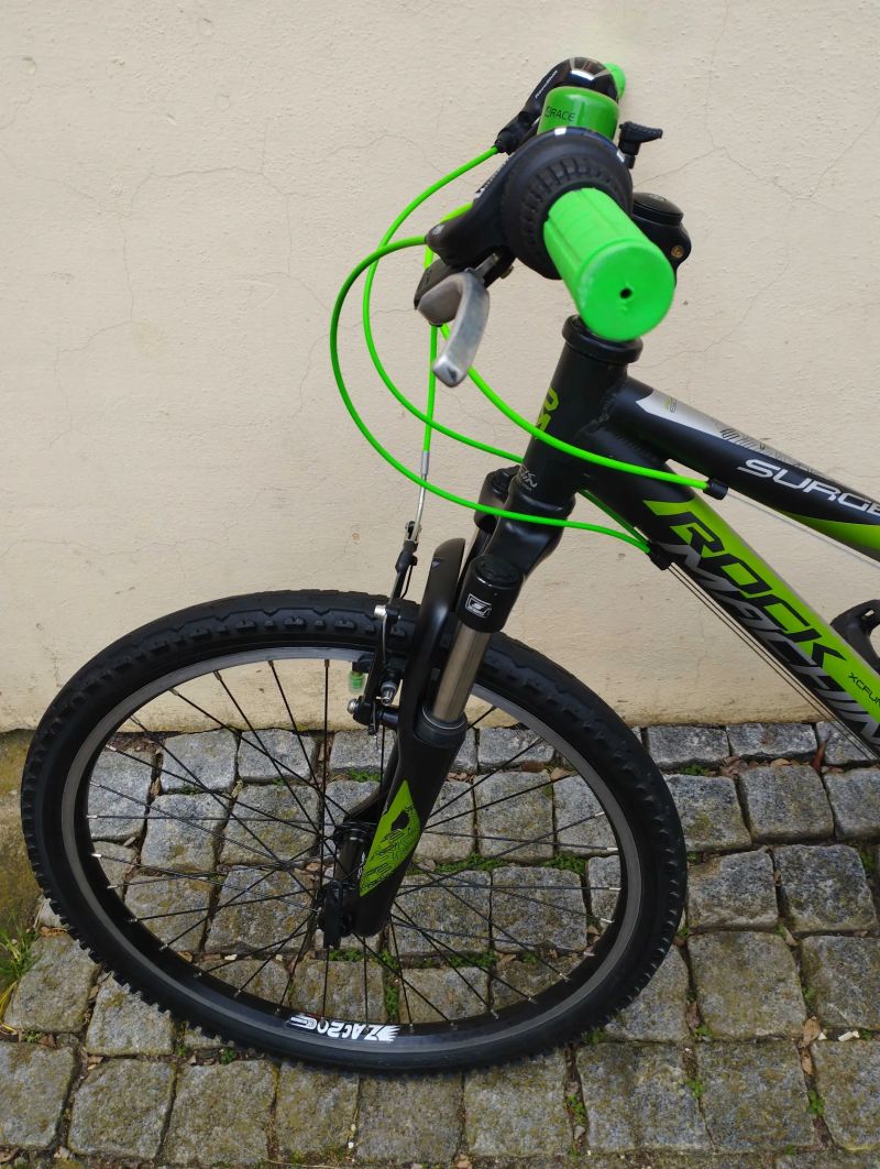 dětské kolo Rock Machine Surge 24, pro děti s výškou 115-155cm+dárek