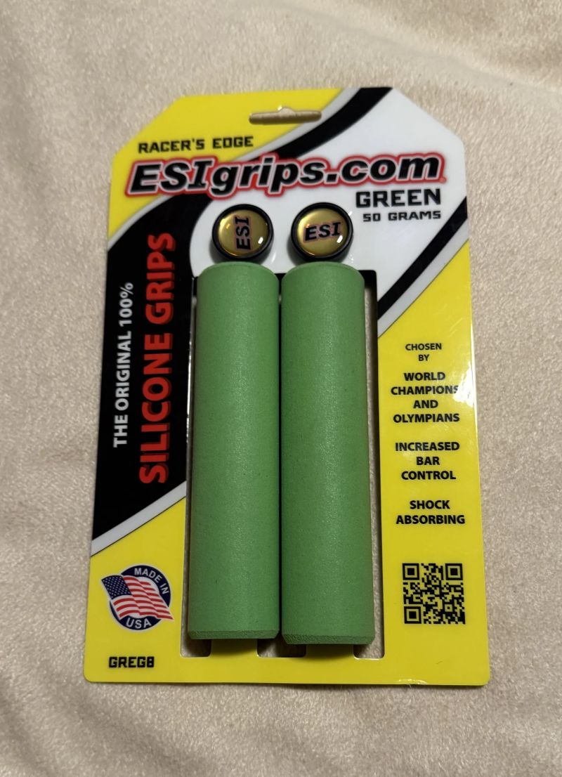 ESI grips Racer's Edge zelené, nové