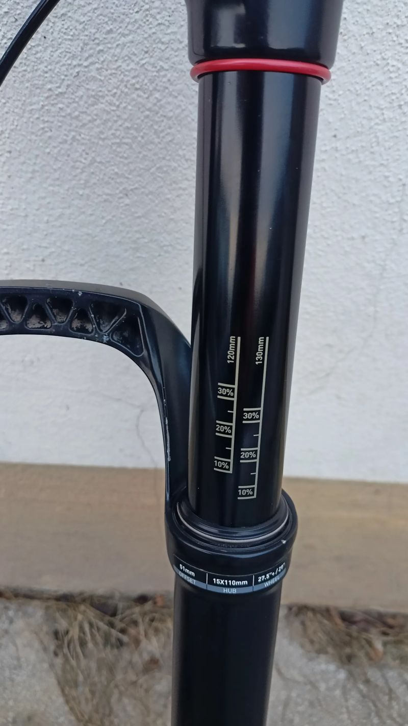Rock Shox FS-REBA-15B-A8 remote lockout 130mm