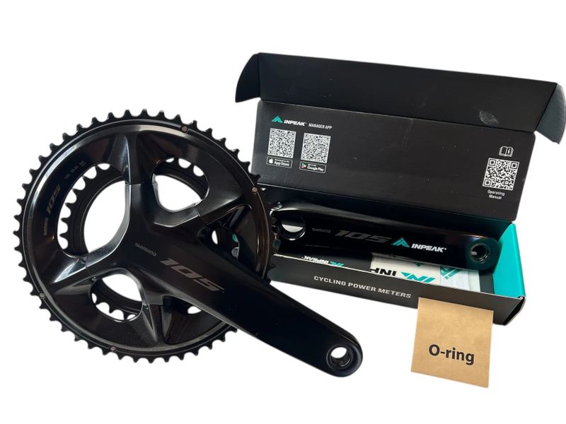 Kliky 105 12s, Wattmetr In peak na levé klice