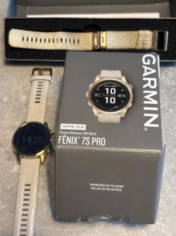 Garmin Fenix 7s pro Sapphire solar rose gold 