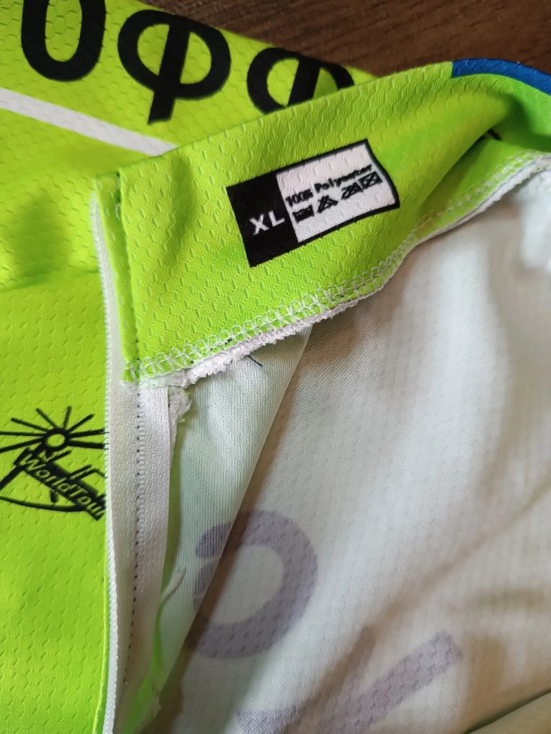 Cyklistický dres/cyklodres Tinkoff, vel. XL/146