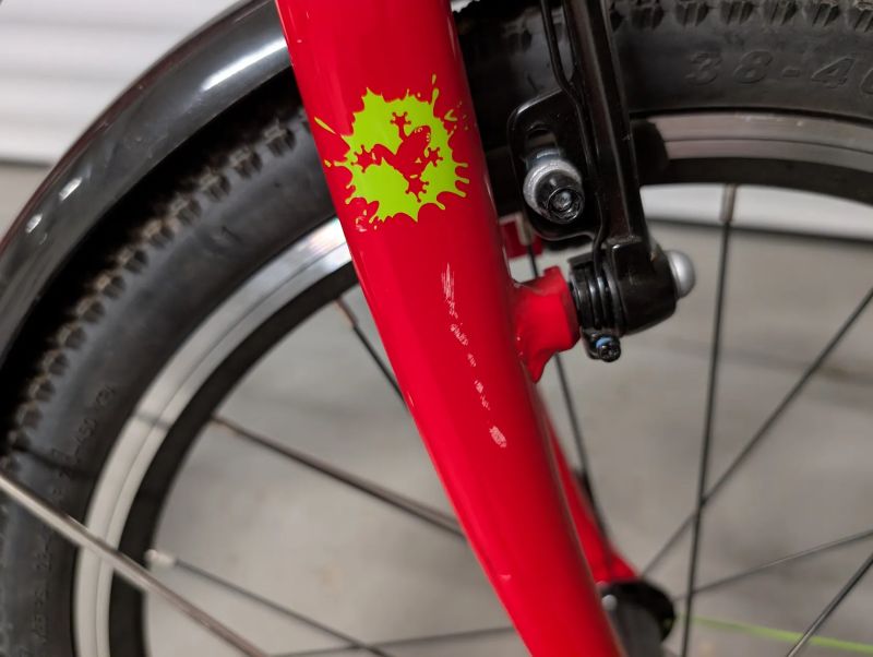 FROG - dětské kolo 53 červené 20"