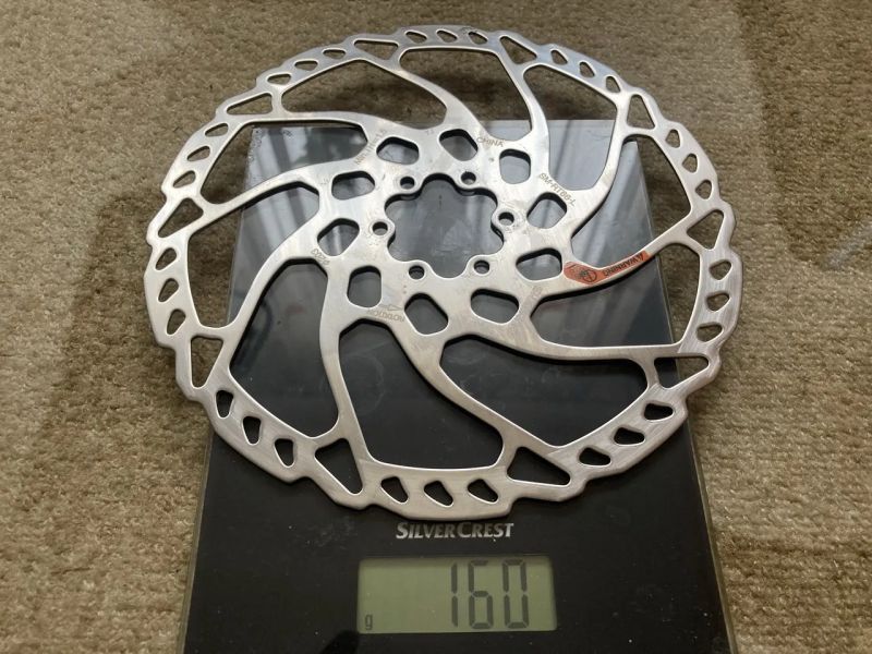 Brzdové kotouče Shimano SLX SM-RT66, 6 děr, 203 mm