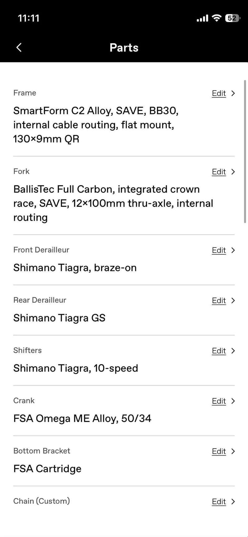 Cannondale Synapse Tiagra 2021 56cm