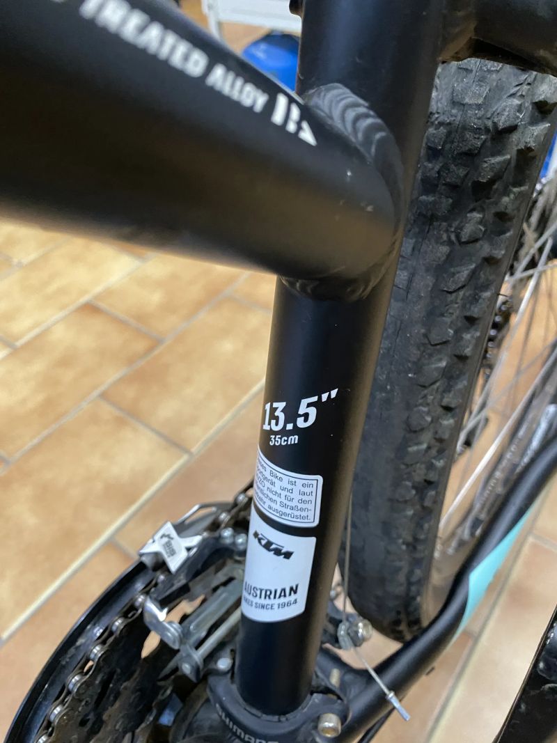 27.5" horské kolo KTM Peak rám XS 13.5"