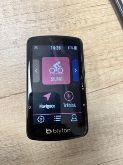 cyklonavigace Bryton S810