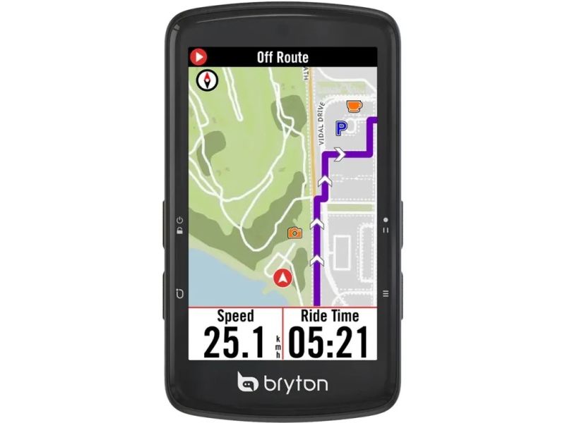 cyklonavigace Bryton S810