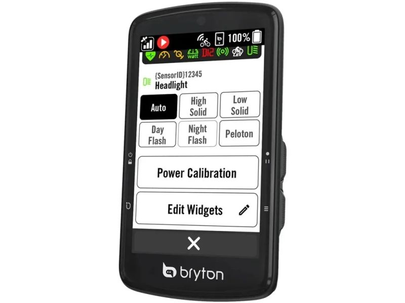 cyklonavigace Bryton S810