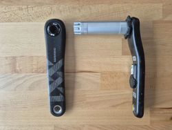 Sram XX1 175 mm Inpeak wattmetr