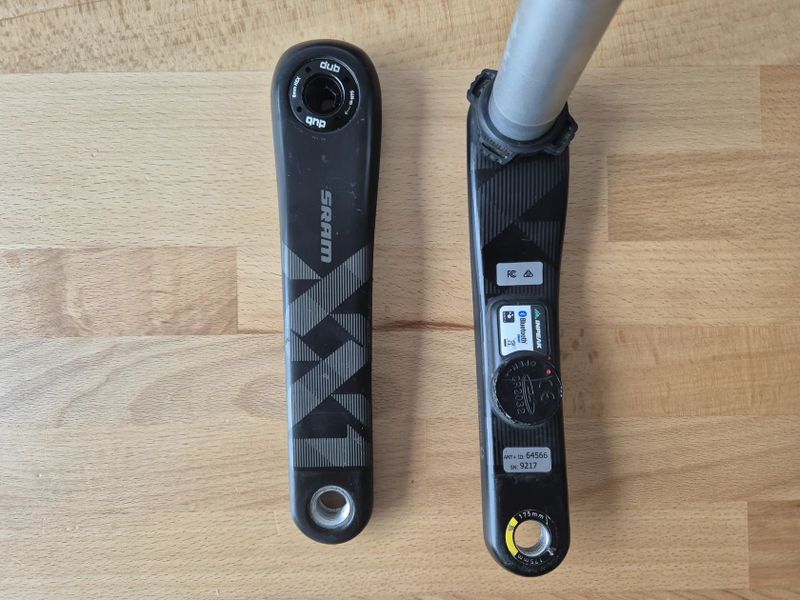 Sram XX1 175 mm Inpeak wattmetr