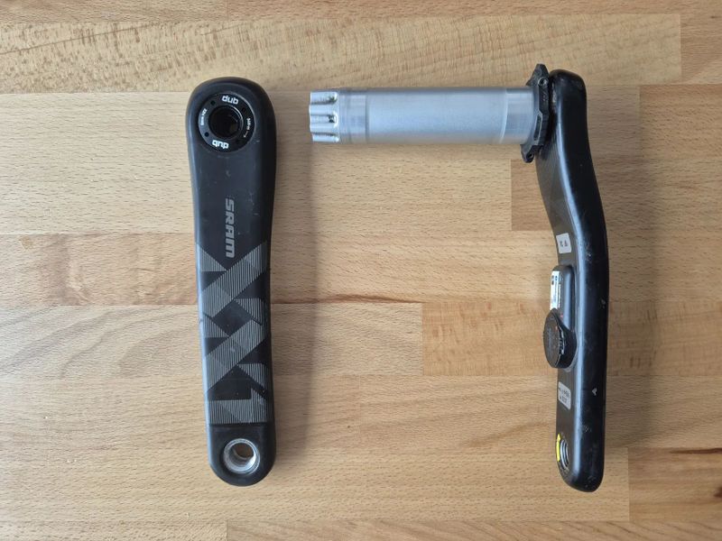 Sram XX1 175 mm Inpeak wattmetr