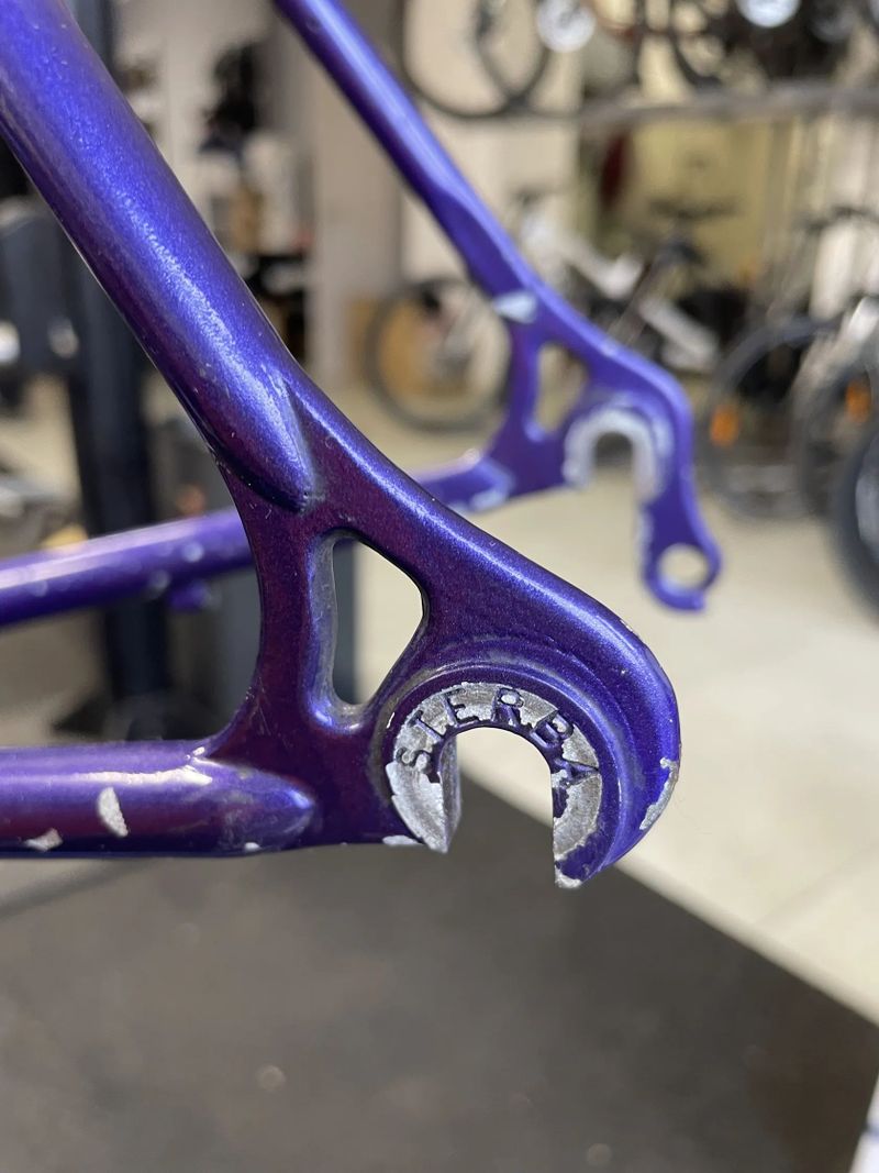 Silniční rám ŠTĚRBA Cr-Mo vel. 52