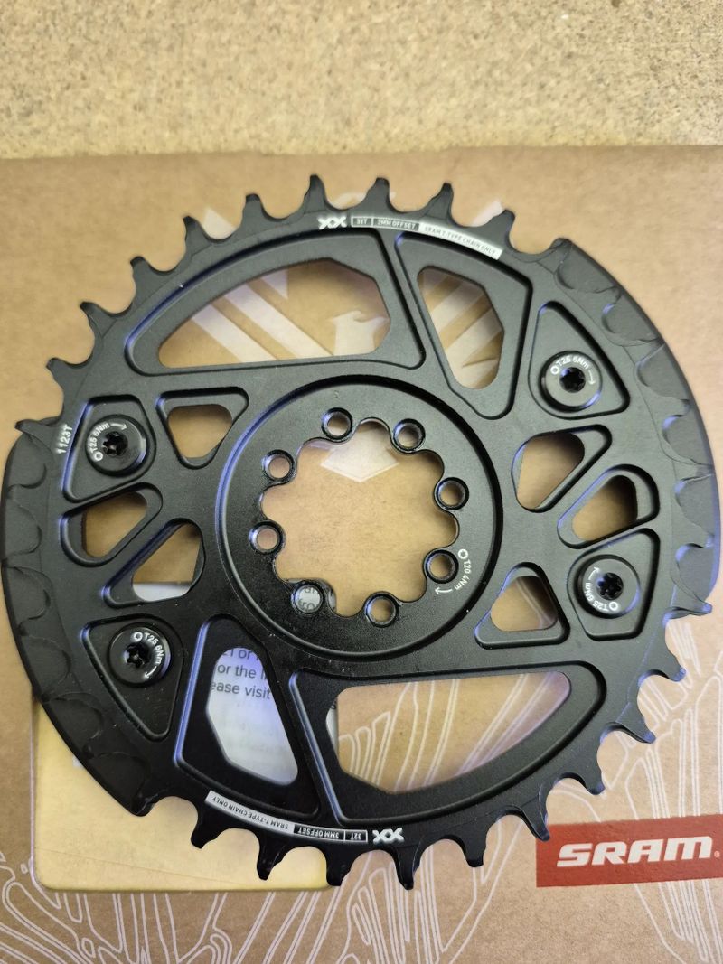 Sram XX Eagle T-type 32T. 3mm offset