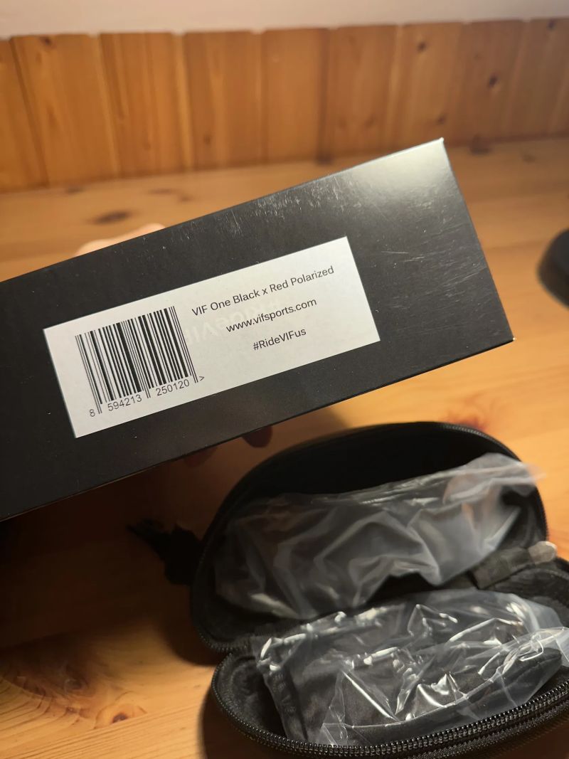 VIF One Black x Red Polarized