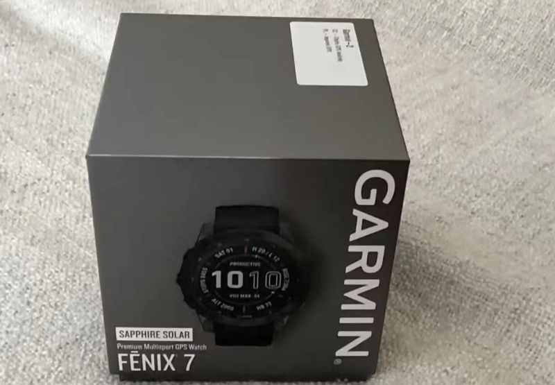 Prodám hodinky GarminFenix 7 Sapphire Solar Titanium