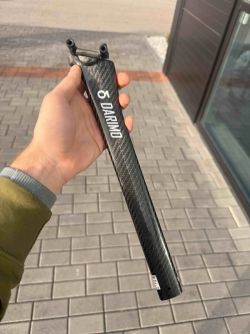 Karbonová sedlovka Darimo Tarmac SL8 - 100 gramů 0mm Offset