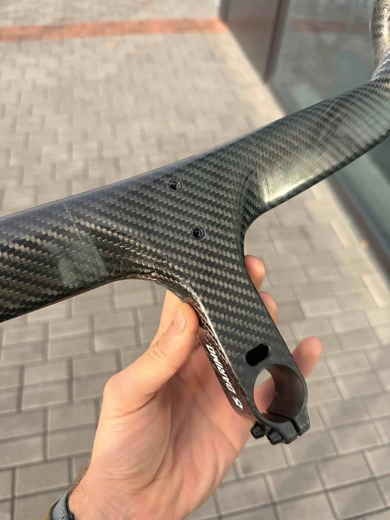 Karbonvoá řídítka Darimo Nexum Drag - 232g / 400x120mm