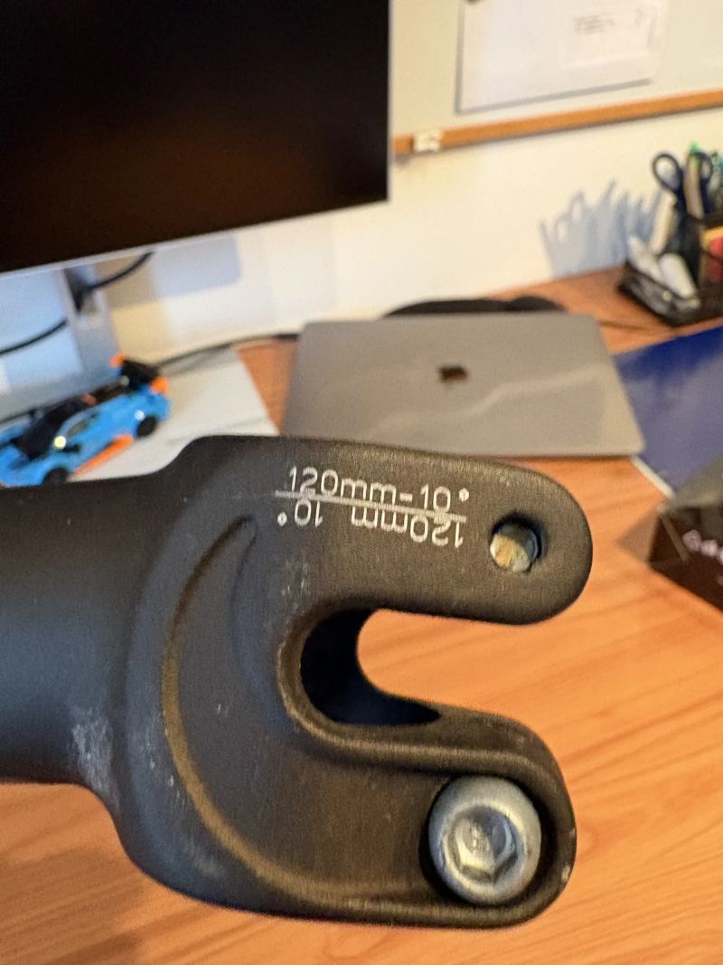 Originální představec Bianchi Componenti 120mm