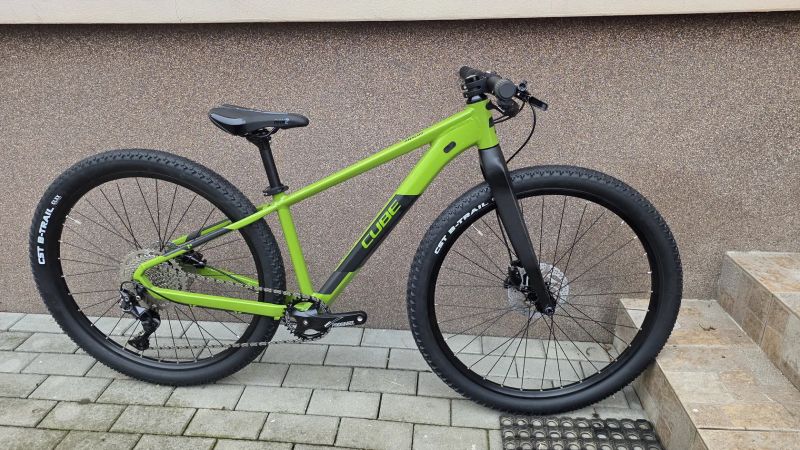 Nové juniorské MTB Cube 27,5" superlite 10,2kg 