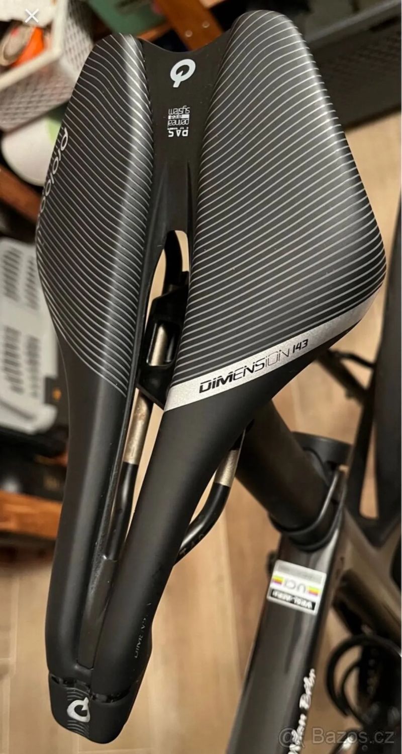 Sedlo PROLOGO Dimension Tirox Hard Black 143 mm