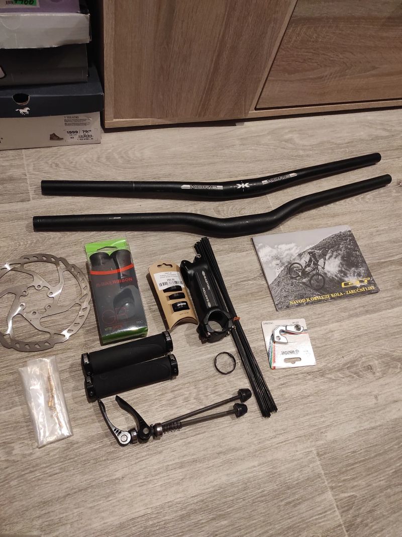 GT ZASKAR ELITE 29 (L) horské kolo MTB upgrade