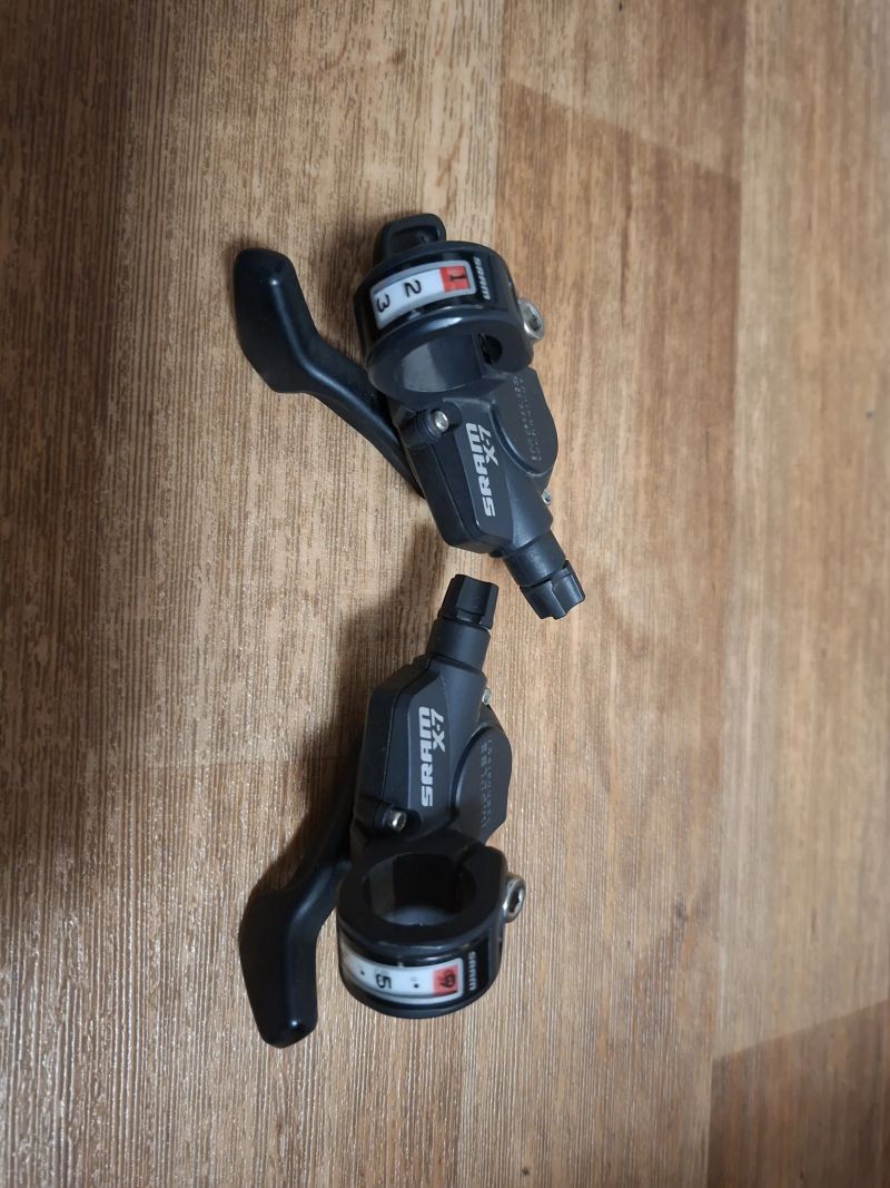 Přehazovačka Sram X-7 a řazení 3x9