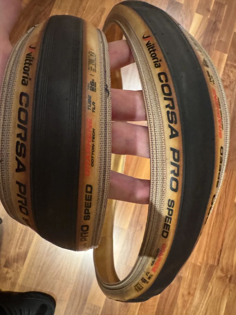 3x set Pláště Vittoria Corsa (Pro Speed, Speed, Control) 