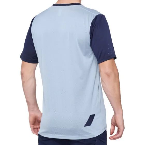 Dres na kolo 100% Ridecamp Ss - Slate Blue / Navy