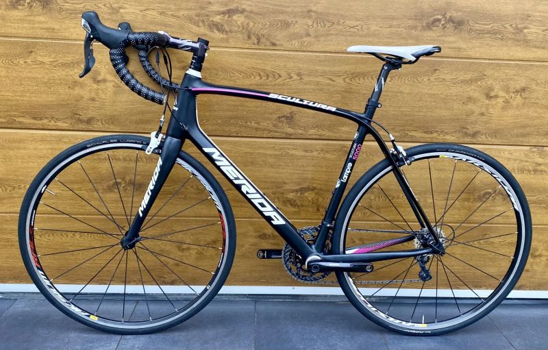 🔥🔥🔥 Merida Scultra 5000 vel. L, Shimano 105 10s, doprava ZDARMA + roční záruka na rám 🤝🤝🤝