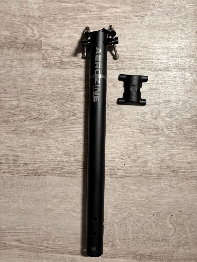 Aerozine XP 1.0, 31.6 průměr, TOP STAV, jako nová, 212 g komplet včetně šroubů a uchycení!