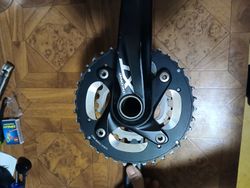 Kliky Shimano Deore XT 2x10 38/24 z.