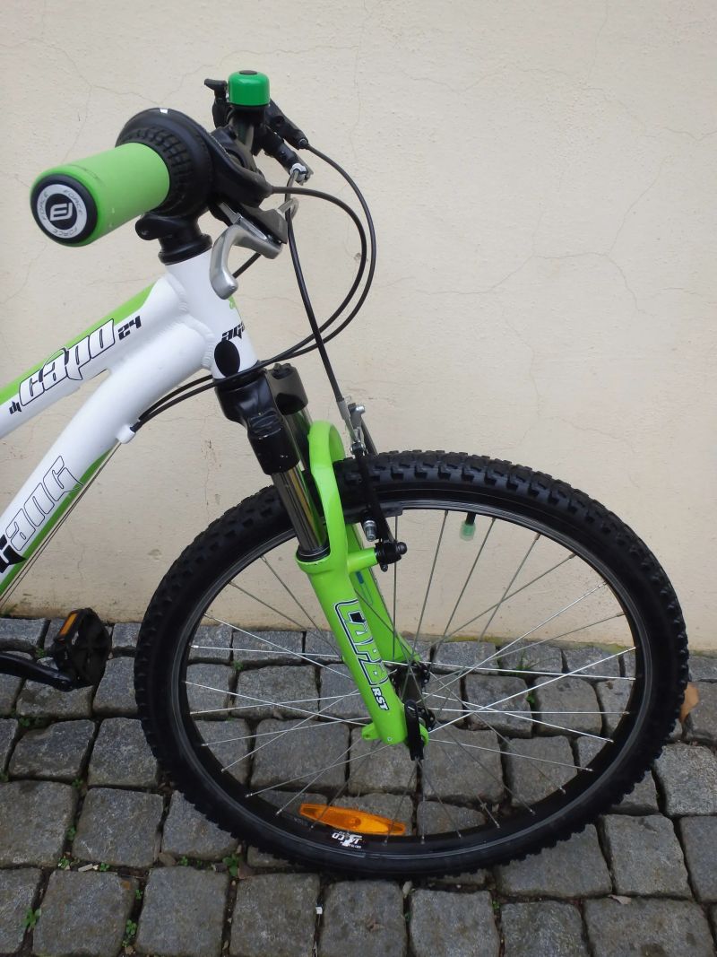 dětské kolo AGang Capo jr 24, pro děti s výškou 115-155cm+dárek