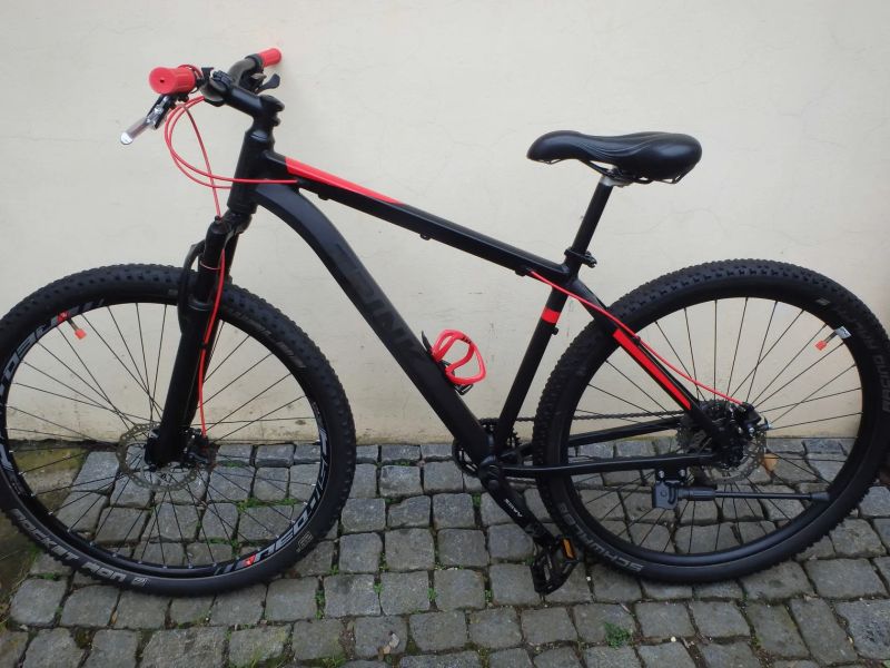 MTB kolo 29", rám 17" na výšku 160-175cm