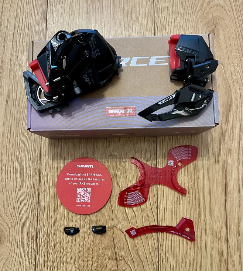 SRAM FORCE AXS E1 2x12s max 36z