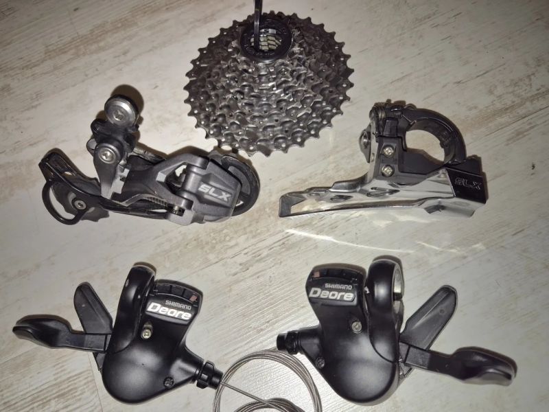 Sada 3x9 Shimano Deore/SLX