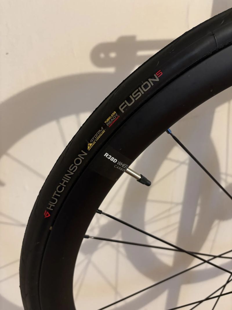 Zapletená kola LOOK R38D Carbon - ořech Shimano