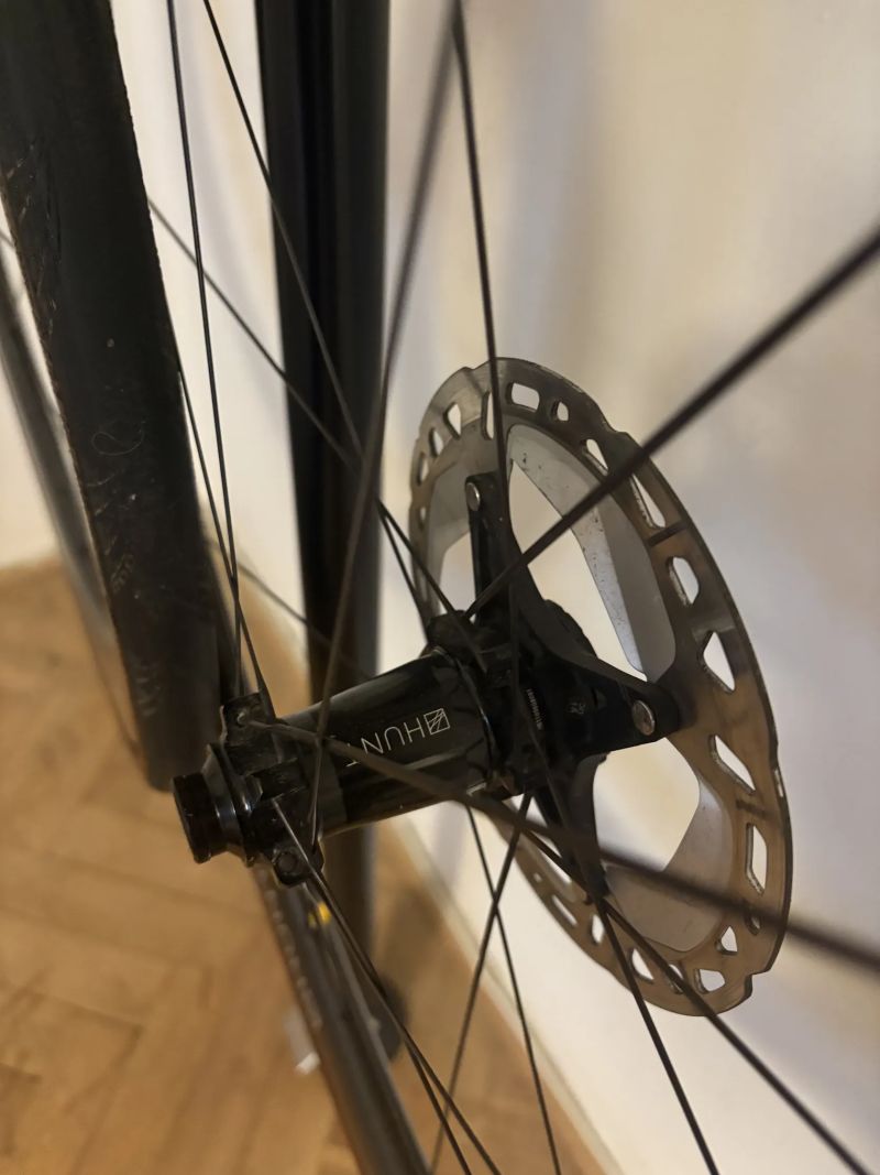 Zapletená kola HUNT 40 Aero - ořech Shimano