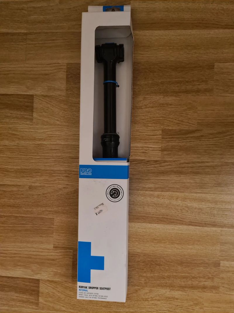 Sedlovka teleskopická PRO Koryak 170 černá