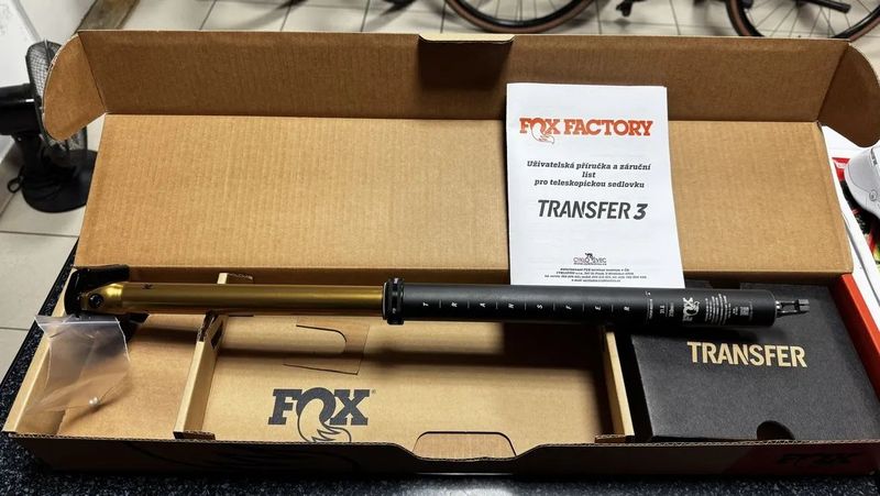 Nová SEDLOVKA FOX TRANSFER3 31.6mm 210mm FACTORY