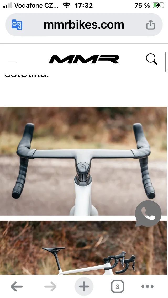 INTEGROVANÝ KOKPIT NA SILNIČNÍ NEBO GRAVEL KOLO CONTROL TECH