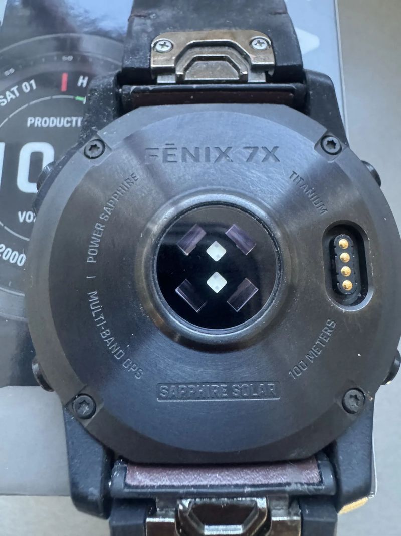 Garmin Fenix 7x Sapphire Solar Titanium 51mm
