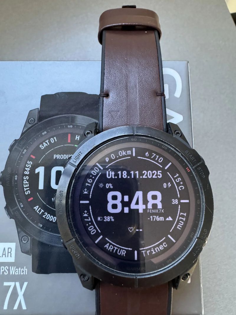 Garmin Fenix 7x Sapphire Solar Titanium 51mm
