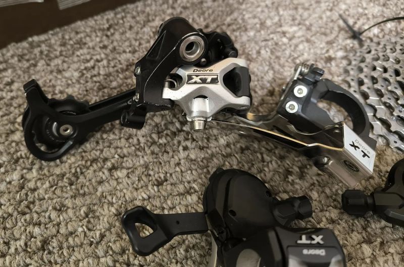 Shimano XT 3x9 sada